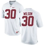 Youth Alabama Crimson Tide #30 Mack Wilson White Limited NCAA College Football Jersey 2403VPPX2